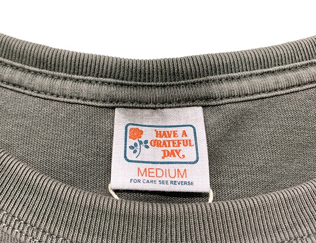 HAVE A GRATEFUL DAY �ϥ� �� ���쥤�ȥե� �ǥ���L/S T-SHIRTS TULIP ���󥰥��꡼�� T����� ���塼��åס�GOWEST��GOHEMP��Ĺµ������T��2��(BLACK/WHITE)��2023FW