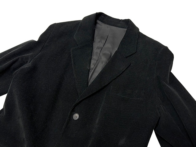 A.P.C. ڡCORDUROY TAILORED JACKET ǥ ơ顼ɥ㥱åȡcol.BLACKsize:Men's LǥѥåꡡMADE IN FRANCE OLD ɡۡš