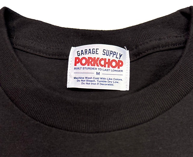 PORKCHOP GARAGE SUPPLY �ݡ�������å� ���졼�����ץ饤��PCP LOGO TEE������ T����ġ�ȾµT����ġ�3��(BLACK/WHITE/ASH)��2026SS
