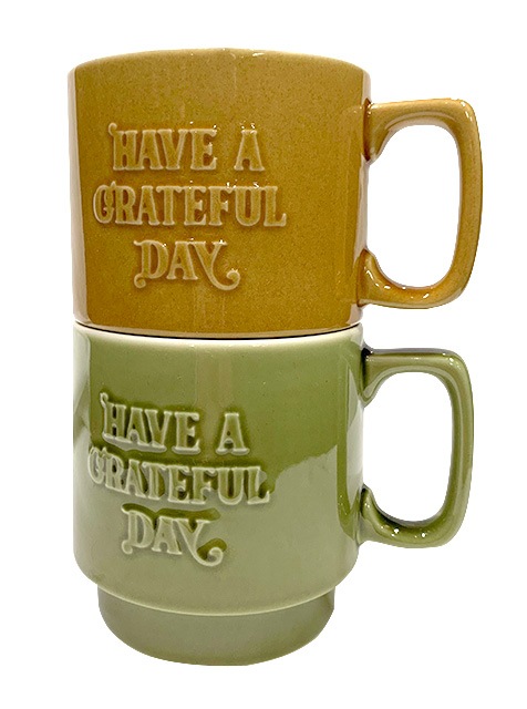 HAVE A GRATEFUL DAY �ϥ֥����졼�ȥե�ǥ���VINTAGE MUG CUP �ӥ�ơ��� �ޥ����åס�����ߥå������åס���������GOWEST��GOHEMP��2023FW