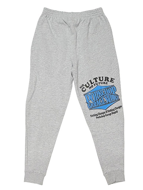 PORKCHOP GARAGE SUPPLY �ݡ�������å� ���졼�����ץ饤��WAVE LOGO SWEAT PANTS �������� ���� �������åȥѥ�ġ�2��(BLACK/GRAY)��2025FW