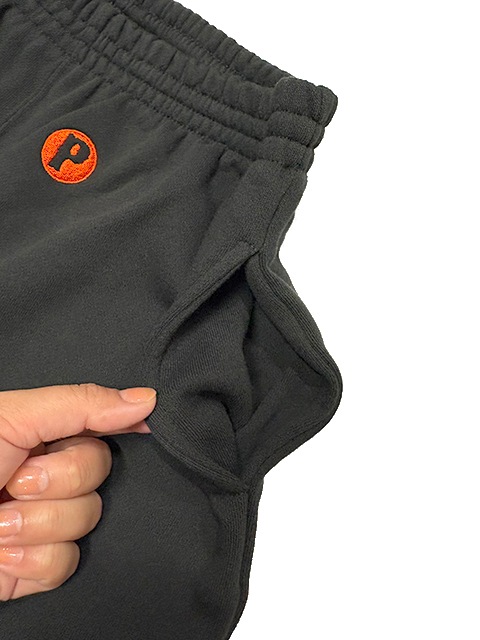 PORKCHOP GARAGE SUPPLY �ݡ�������å� ���졼�����ץ饤��WAVE LOGO SWEAT PANTS �������� ���� �������åȥѥ�ġ�2��(BLACK/GRAY)��2025FW