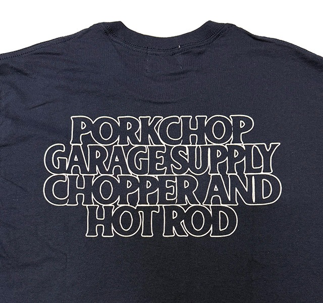 PORKCHOP GARAGE SUPPLY �ݡ�������å� ���졼�����ץ饤��C&H LOGO L/S TEE��C&H���� ���󥰥��꡼�� T����ġ�ĹµT����ġ�����T��3��(NAVY/NATURAL/MAROON)��2026AW
