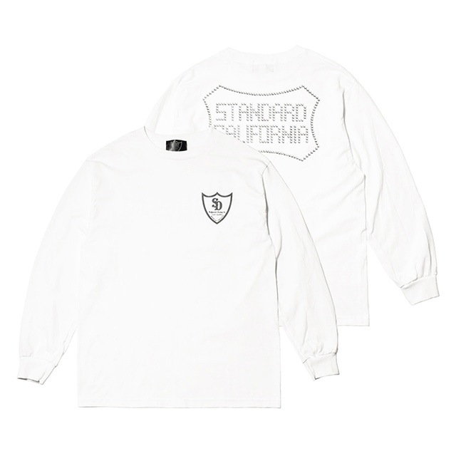 HTC �� Standard California��Logo Long Sleeve Tee���ϥꥦ�å� �ȥ졼�ǥ��� ����ѥˡ��ߥ���������ɥ���ե���˥�������T��Hollywood Trading Company������ܡ�3����BLACK/NAVY/WHITE��