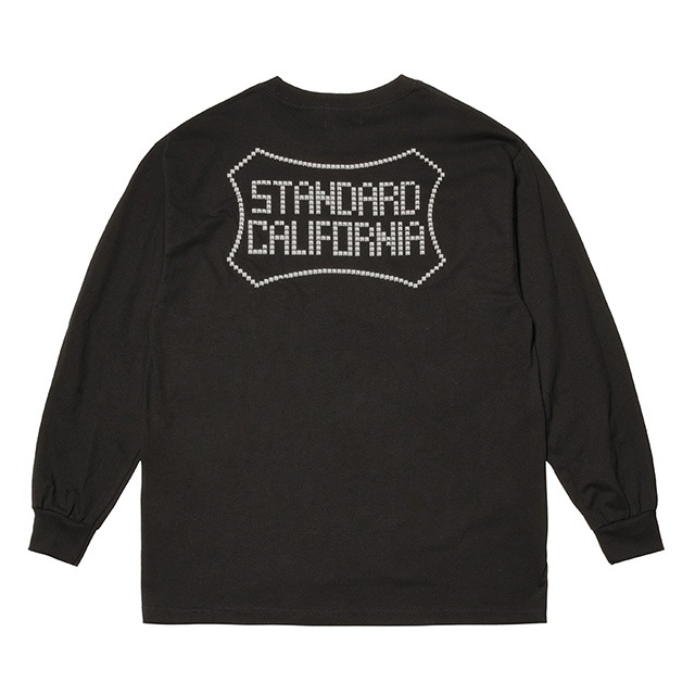HTC �� Standard California��Logo Long Sleeve Tee���ϥꥦ�å� �ȥ졼�ǥ��� ����ѥˡ��ߥ���������ɥ���ե���˥�������T��Hollywood Trading Company������ܡ�3����BLACK/NAVY/WHITE��