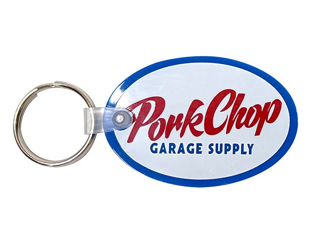 PORKCHOP GARAGE SUPPLY �ݡ�������å� ���졼�� ���ץ饤��KEY TAG 2025 / OVAL SCRIPT �������� �����Х륹����ץȡ������ۥ��������С������ۥ����