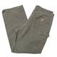 Carhartt �����ϡ��ȡ�Single Knee Painter Pants ���󥰥�ˡ� �ڥ��󥿡��ѥ�ġ�col.OLIVE��size:W38��L32ɽ�������å����ϡ�COTTON100% ����USED �桼���ɡۡ���šۡ�Ź�޻����Բġ�