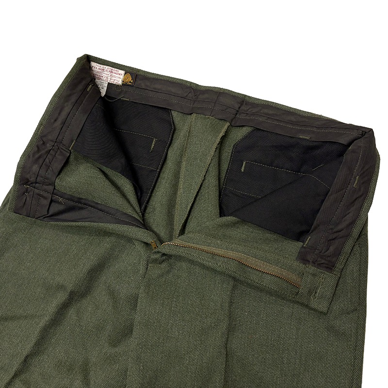 ��DEADSTOCK�� 80-90s��FILSON �ե��륽��WOOL SLACKS ������ ����å�����col:OLIVE��size:W38ɽ����100% VIRGIN WOOL��������ѥ�� �ڥǥåɥ��ȥå��ۡ���šۡ�Ź�޻����Բġ�