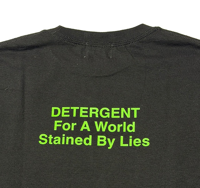 PORKCHOP GARAGE SUPPLY �ݡ�������å� ���졼�����ץ饤��DETERGENT L/S TEE�� �ǥ�����������ȡ����󥰥��꡼�� T����ġ�ĹµT����ġ�����T��3��(BLACK/WHITE/MINT GREEN)��2026AW