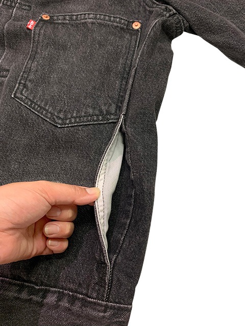 Levi's ꡼ХType I Trucker Jacket 1 ȥå 㥱åȡBLACK ֥åեȡ󡡥֥åǥ˥ࡡ1936ǯLevi's Premium