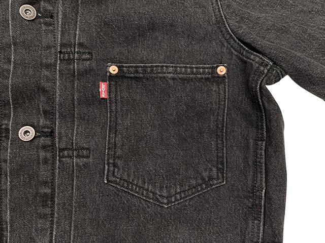Levi's ꡼ХType I Trucker Jacket 1 ȥå 㥱åȡBLACK ֥åեȡ󡡥֥åǥ˥ࡡ1936ǯLevi's Premium