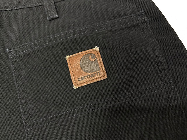 Carhartt �����ϡ��ȡ�Single Knee Painter Pants ���󥰥�ˡ� �ڥ��󥿡��ѥ�ġ�col.BLACK��size:W38��12oz�����å����ϡ�COTTON100%����USED �桼���ɡۡ���šۡ�Ź�޻����Բġ�
