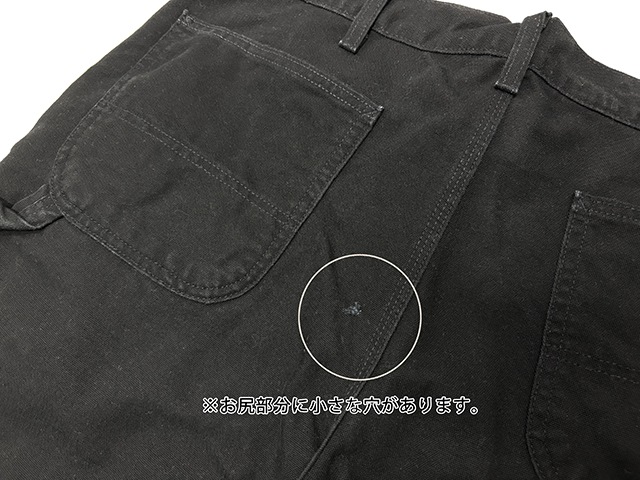 Carhartt �����ϡ��ȡ�Single Knee Painter Pants ���󥰥�ˡ� �ڥ��󥿡��ѥ�ġ�col.BLACK��size:W38��12oz�����å����ϡ�COTTON100%����USED �桼���ɡۡ���šۡ�Ź�޻����Բġ�