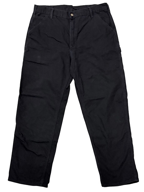 Carhartt �����ϡ��ȡ�Single Knee Painter Pants ���󥰥�ˡ� �ڥ��󥿡��ѥ�ġ�col.BLACK��size:W38��12oz�����å����ϡ�COTTON100%����USED �桼���ɡۡ���šۡ�Ź�޻����Բġ�