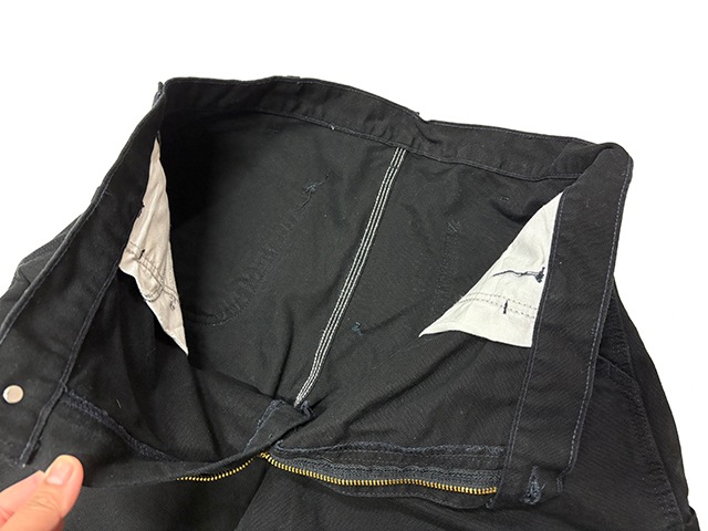 Carhartt �����ϡ��ȡ�Single Knee Painter Pants ���󥰥�ˡ� �ڥ��󥿡��ѥ�ġ�col.BLACK��size:W38��12oz�����å����ϡ�COTTON100%����USED �桼���ɡۡ���šۡ�Ź�޻����Բġ�