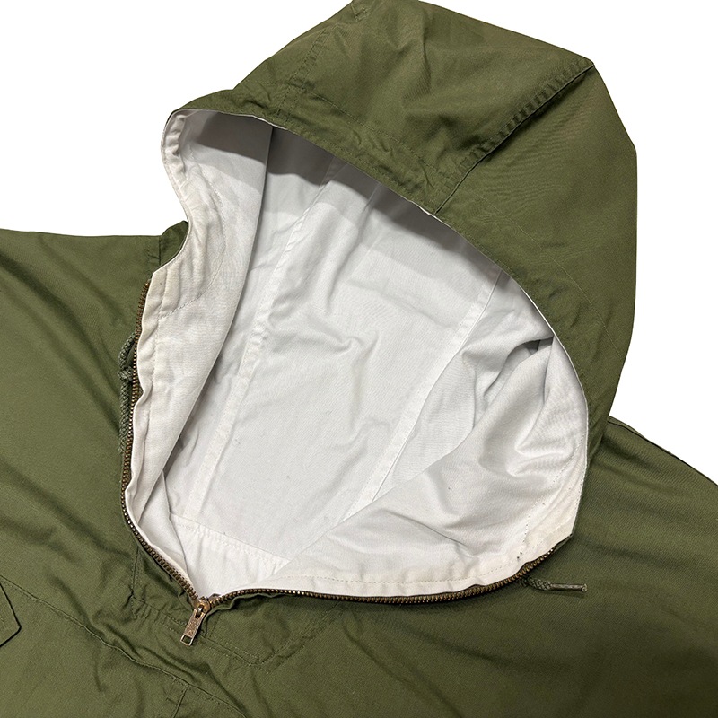 60s-70s��L.L.BEAN ���륨��ӡ���LABRADOR PARKA ��֥�ɡ��� �ѡ�������col.OLIVE��WHITE��size:X-LARGE�����Ρ��ѡ�������ɮ���Υ�������VINTAGE �ӥ�ơ����ۡ���š�