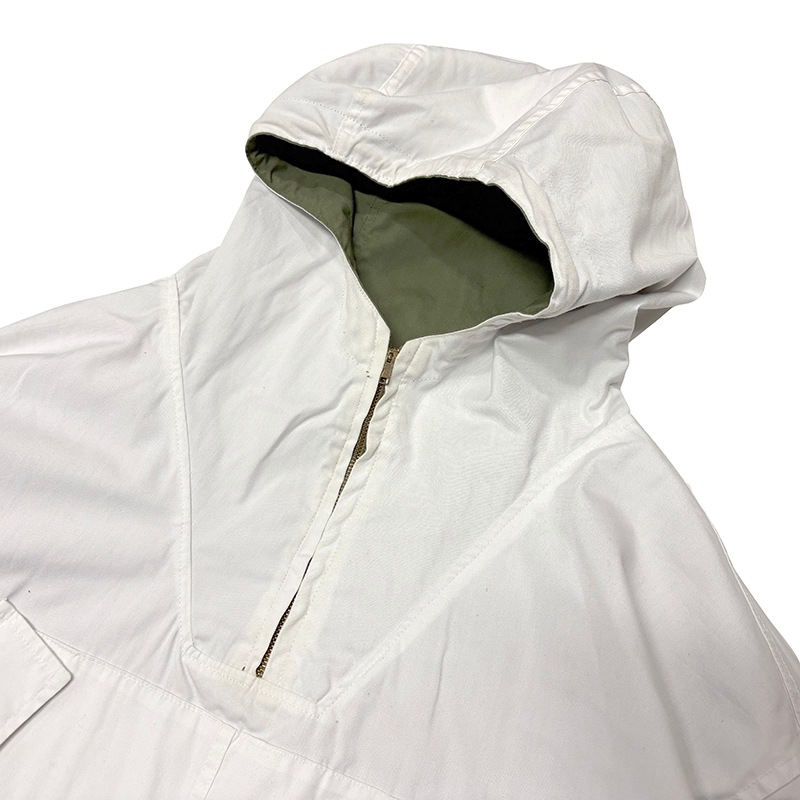 60s-70s��L.L.BEAN ���륨��ӡ���LABRADOR PARKA ��֥�ɡ��� �ѡ�������col.OLIVE��WHITE��size:X-LARGE�����Ρ��ѡ�������ɮ���Υ�������VINTAGE �ӥ�ơ����ۡ���š�
