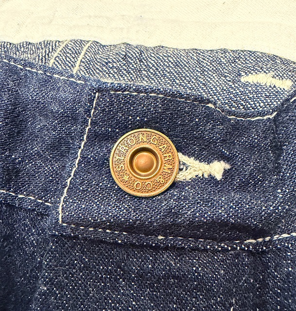John Gluckow ����󥰥�å�����Lot JG-12 late 30s to early 40s Ironworkers Trousers ONE WASH�������������������ȥ饦��������INDIGO ����ǥ�����WAREHOUSE �������ϥ���