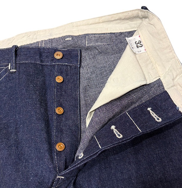 John Gluckow ����󥰥�å�����Lot JG-12 late 30s to early 40s Ironworkers Trousers ONE WASH�������������������ȥ饦��������INDIGO ����ǥ�����WAREHOUSE �������ϥ���