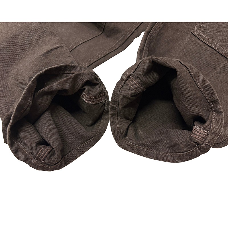Carhartt �����ϡ��ȡ�Double Knee Painter Pants ���֥�ˡ� �ڥ��󥿡��ѥ�ġ�col.BROWN��size:W38��L32ɽ�������å����ϡ�COTTON100% ��USED �桼���ɡۡ���šۡ�Ź�޻����Բġ�