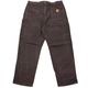 Carhartt �����ϡ��ȡ�Double Knee Painter Pants ���֥�ˡ� �ڥ��󥿡��ѥ�ġ�col.BROWN��size:W38��L32ɽ�������å����ϡ�COTTON100% ��USED �桼���ɡۡ���šۡ�Ź�޻����Բġ�