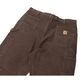 Carhartt �����ϡ��ȡ�Double Knee Painter Pants ���֥�ˡ� �ڥ��󥿡��ѥ�ġ�col.BROWN��size:W38��L32ɽ�������å����ϡ�COTTON100% ��USED �桼���ɡۡ���šۡ�Ź�޻����Բġ�