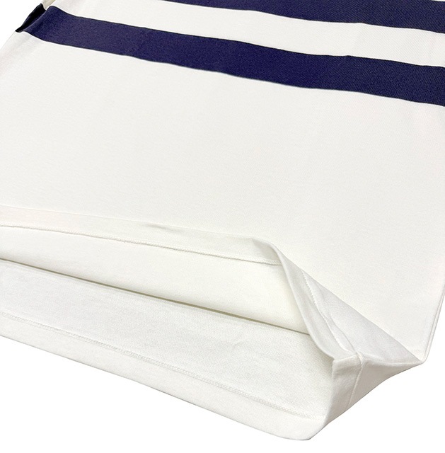 WAREHOUSE �������ϥ�����Lot 4112 S/S PANEL BORDER TEE���ѥͥ�ܡ����� Ⱦµ T����ġ�2����OFF/NAVY-OFF/BORDEAUX��