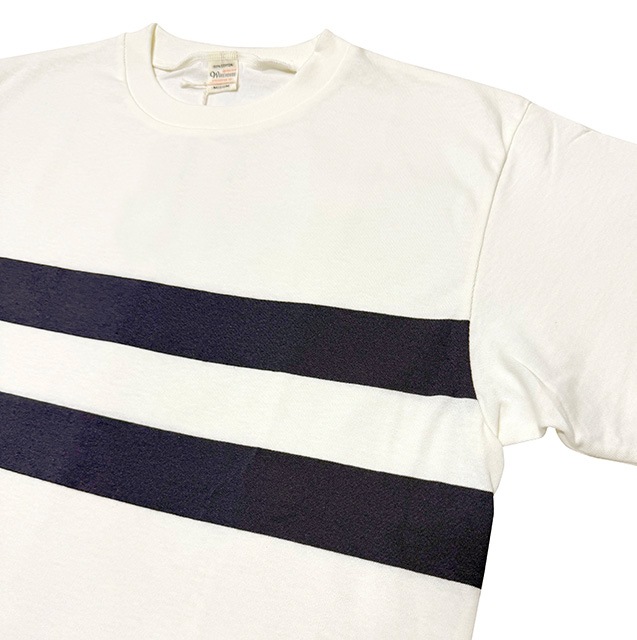 WAREHOUSE �������ϥ�����Lot 4112 S/S PANEL BORDER TEE���ѥͥ�ܡ����� Ⱦµ T����ġ�2����OFF/NAVY-OFF/BORDEAUX��