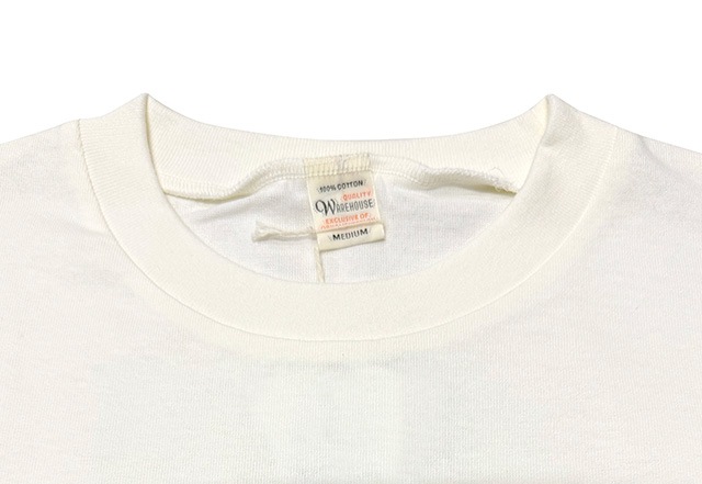 WAREHOUSE �������ϥ�����Lot 4112 S/S PANEL BORDER TEE���ѥͥ�ܡ����� Ⱦµ T����ġ�2����OFF/NAVY-OFF/BORDEAUX��