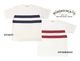 WAREHOUSE �������ϥ�����Lot 4112 S/S PANEL BORDER TEE���ѥͥ�ܡ����� Ⱦµ T����ġ�2����OFF/NAVY-OFF/BORDEAUX��