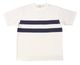 WAREHOUSE �������ϥ�����Lot 4112 S/S PANEL BORDER TEE���ѥͥ�ܡ����� Ⱦµ T����ġ�2����OFF/NAVY-OFF/BORDEAUX��