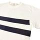 WAREHOUSE �������ϥ�����Lot 4112 S/S PANEL BORDER TEE���ѥͥ�ܡ����� Ⱦµ T����ġ�2����OFF/NAVY-OFF/BORDEAUX��