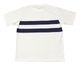 WAREHOUSE �������ϥ�����Lot 4112 S/S PANEL BORDER TEE���ѥͥ�ܡ����� Ⱦµ T����ġ�2����OFF/NAVY-OFF/BORDEAUX��