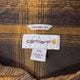Carhartt �����ϡ��ȡ�L/S Flannel Shirt ���󥰥��꡼�� �ե��ͥ� ����ġ������å�����col.BROWN��YELLOW��size:2XL��ORIGINAL FIT ���ꥸ�ʥ�ե��åȡ�COTTON100%����USED �桼���ɡۡ���šۡ�Ź�޻����Բġ�