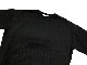 Cloveru �������Х롡WIDE SWEAT CREW "AOKI MUJI" �磻�� �������å� ���롼 "������ �ॸ"�����롼�ͥå��������åȡ�BLACK �֥�å�