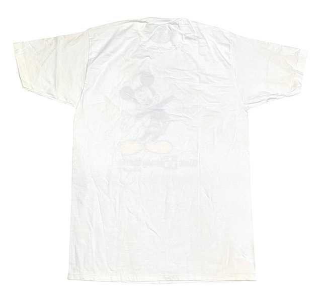 ��SALE 30%OFF�ۡ�DEADSTOCK��Disney World��Mickey T����ġ��ߥå�����color:WHITE size:LARGE ����ꥫ���ڥǥåɥ��ȥå��ۡ�VINTAGE ������ơ����ۡ�Ź�޻����Բġ�
