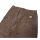 Carhartt �����ϡ��ȡ�Double Knee Painter Pants ���֥�ˡ� �ڥ��󥿡��ѥ�ġ�col.BROWN��size:W38��L30ɽ�������å����ϡ�COTTON100% ��USED �桼���ɡۡ���šۡ�Ź�޻����Բġ�
