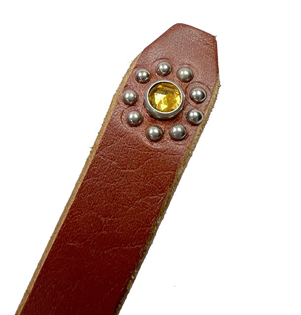 HTC �������ƥ��������� LIGHT BROWN��#25TH 1POINT END FLOWER STONE 0.75���٥�ȡ��٥٥�ȡ�HTC Hollywood Trading Company���쥶���٥�ȡ��ϥꥦ�åɥȥ졼�ǥ��󥰥���ѥˡ���25��ǯ