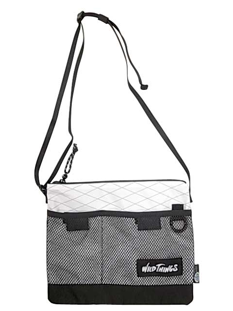 WILDTHINGS���磻��ɥ��󥰥���SACOCHE SHOULDER �����å��奷������ X-PAC ���å����ѥå���5��(BLACK/BEIGE/WHITE/GRAY/CAMO)