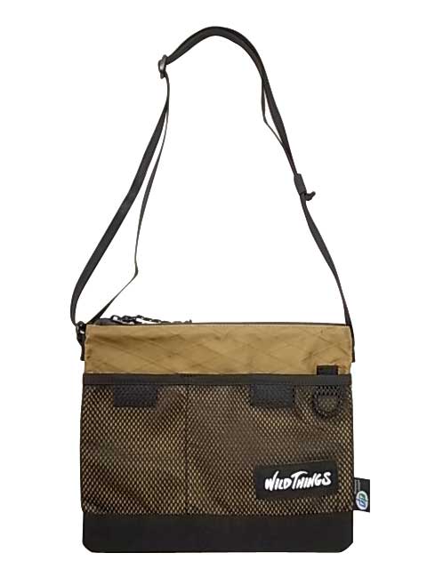 WILDTHINGS���磻��ɥ��󥰥���SACOCHE SHOULDER �����å��奷������ X-PAC ���å����ѥå���5��(BLACK/BEIGE/WHITE/GRAY/CAMO)