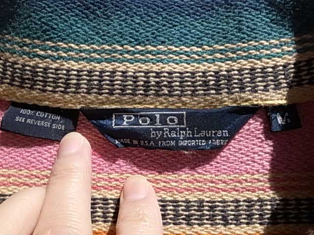 RALPH LAUREN ���ե������INDIAN RAG JACKET���饰���㥱�å� size:M��Vintage ������ơ����ۡ���š�