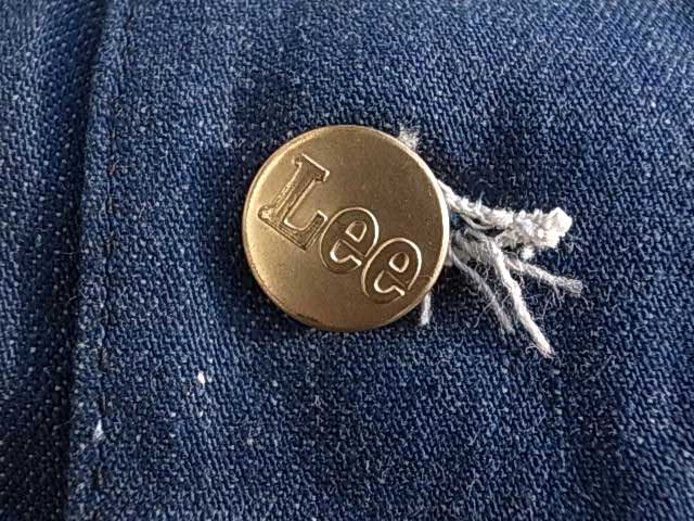 �� DEADSTOCK��60's Lee �꡼��81-LJ DENIM COVERALL JACKET��ALASKAN LINING �ǥ˥ࡡ���С������롡�֥�󥱥åȥ饤�ʡ���size:44��Made in USA �ǥåɥ��ȥå���1960ǯ������Vintage ������ơ����ۡ���š�