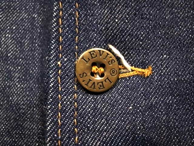 �� DEADSTOCK��70's Levi's �꡼�Х��� DENIM TAILORED JACKET �ǥ˥�ơ��顼�ɥ��㥱�å� ����󥸥��� size:40 �ǥåɥ��ȥå���Vintage ������ơ����ۡ���š�