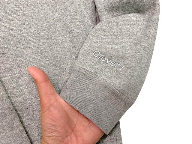 SALE 30%OFF Cloveru Х롡WIDE "WING FOOT CREW" 磻  " եå 롼"롼ͥååȡ2(GRAY/NAVY)