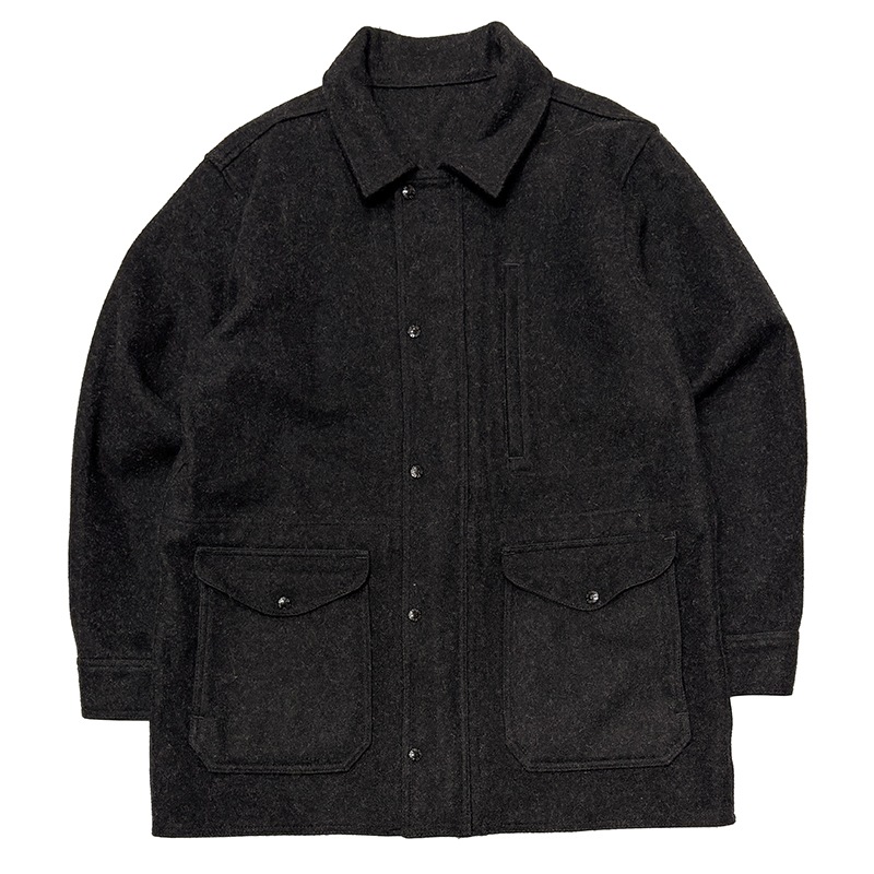 FILSON �ե��륽��WOOL WEEKENDER COAT ������ ��������������� �����ȡ�col:DARK CHARCOAL��size:XL��100�� VIRGIN WOOL���쥿����Made in U.S.A.����USED �桼���ɡۡ���š�