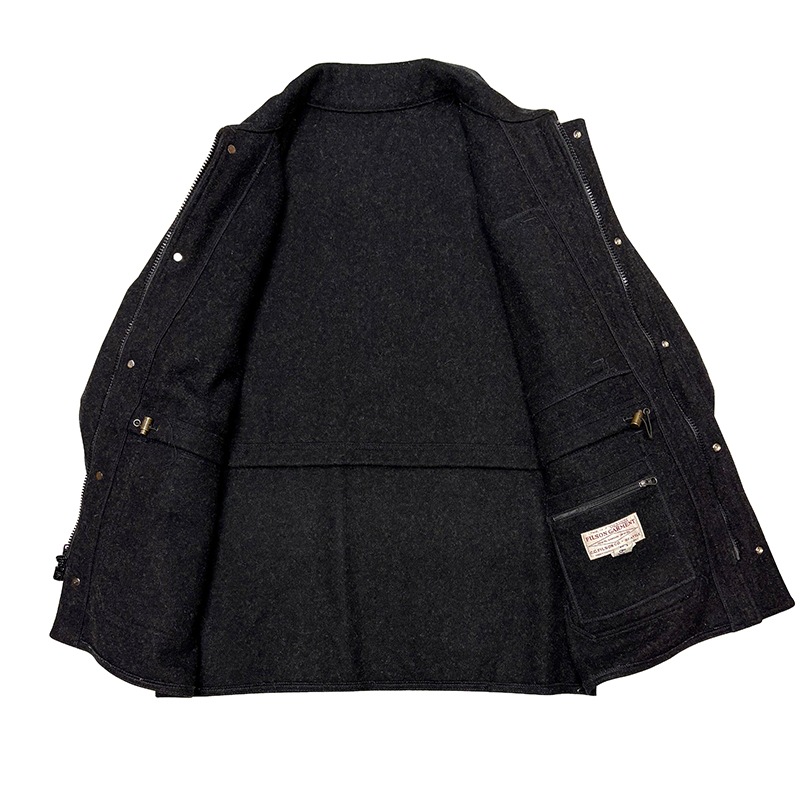 FILSON �ե��륽��WOOL WEEKENDER COAT ������ ��������������� �����ȡ�col:DARK CHARCOAL��size:XL��100�� VIRGIN WOOL���쥿����Made in U.S.A.����USED �桼���ɡۡ���š�