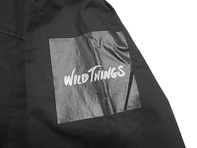 WILD THINGS �磻��ɥ��󥰥���LIGHT MONSTER PARKA �饤�ȥ�󥹥����ѡ�����BLACK �֥�å�