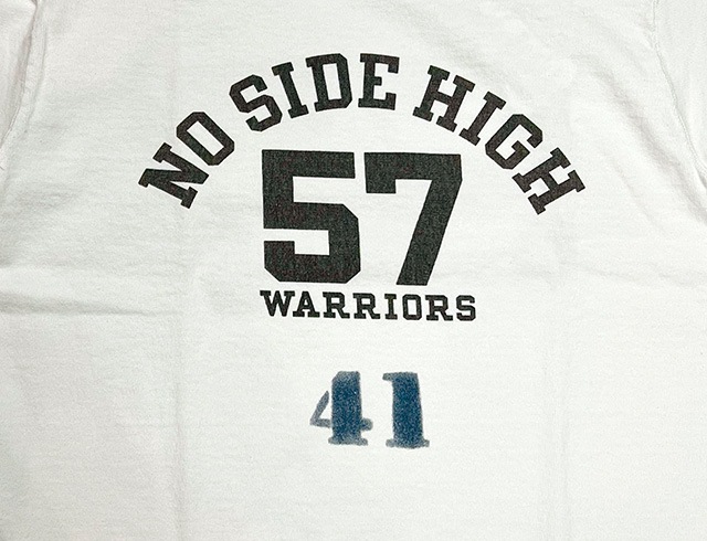 ����Ź������ WAREHOUSE �� STYLE&RESPECT �������ϥ��� �� ��������&�ꥹ�ڥ��ȡ�BLACK�ץ��ȡ�57 WARRIORS Football Tee �եåȥܡ��� Ĺµ T����ġ����߹��ߥץ���