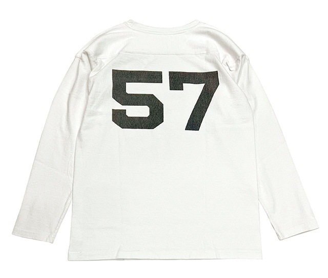 ����Ź������ WAREHOUSE �� STYLE&RESPECT �������ϥ��� �� ��������&�ꥹ�ڥ��ȡ�BLACK�ץ��ȡ�57 WARRIORS Football Tee �եåȥܡ��� Ĺµ T����ġ����߹��ߥץ���