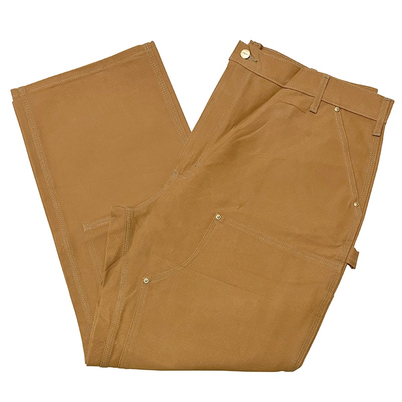 ��̤�����ʡ� Carhartt �����ϡ��ȡ�Double Knee Painter Pants ���֥�ˡ� �ڥ��󥿡��ѥ�ġ�col.BROWN DUCK��size:W42��L30ɽ�������å����ϡ�COTTON100%��MADE IN U.S.A. ����šۡ�Ź�޻����Բġ�